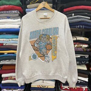 Vintage 90s North Carolina Tar Heels Basketball Sweatshirt, Tar Heels 90s Shirt